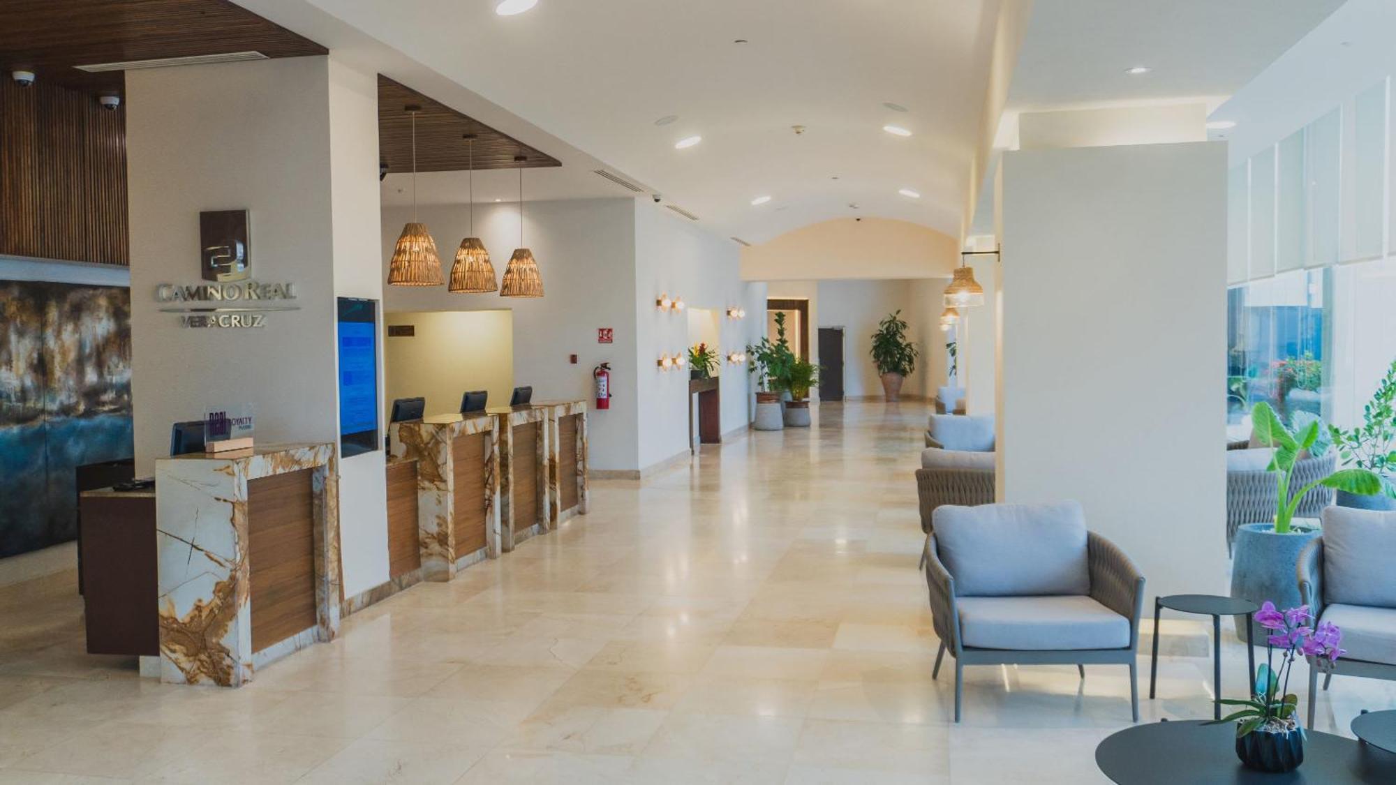 Camino Real Веракруз Екстериор снимка Lobby