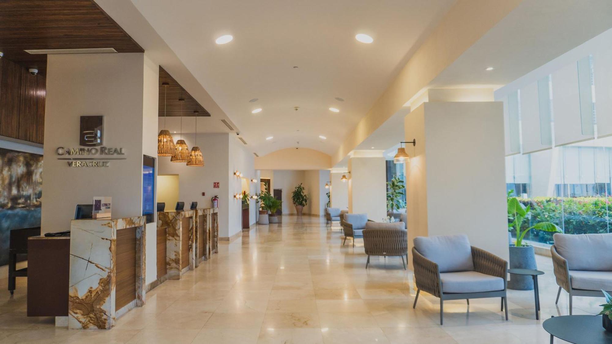 Camino Real Веракруз Екстериор снимка Lobby